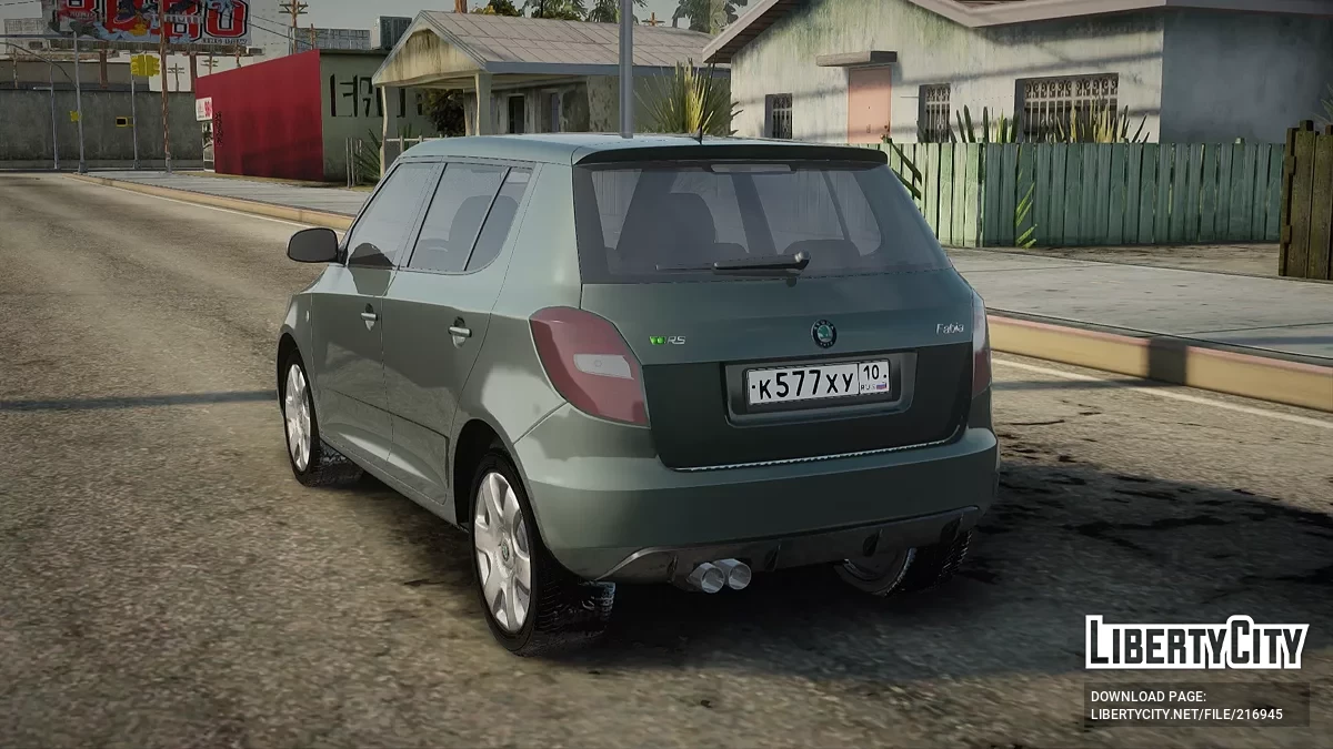 Skoda Fabia RS 2011 / جي تي إيه سان أندرياس