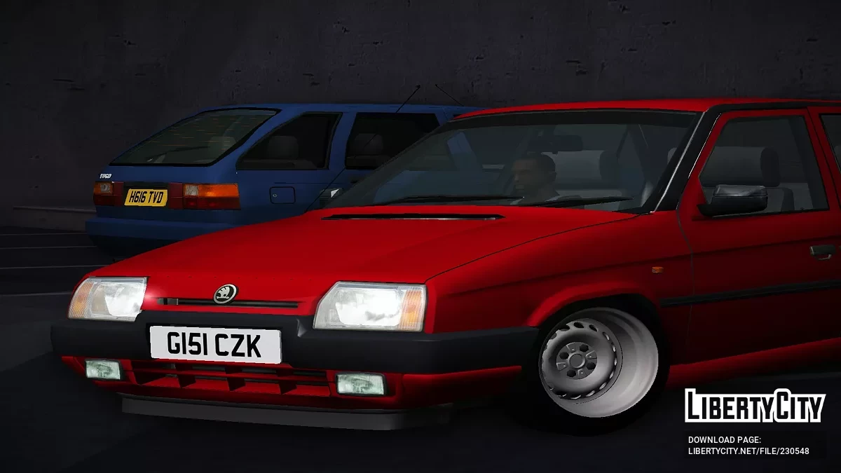 Skoda Favorit UK / GTA San Andreas