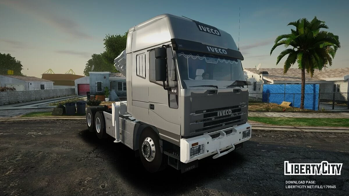 Звуки двигуна Iveco Eurostar / GTA San Andreas