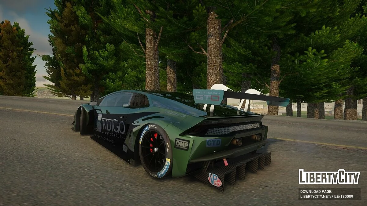 Lamborghini Huracan GT3 Engine Sounds / GTA San Andreas