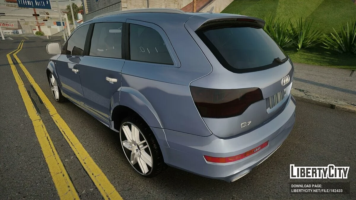 Звуки двигуна Audi Q7 V12 TDI / GTA San Andreas