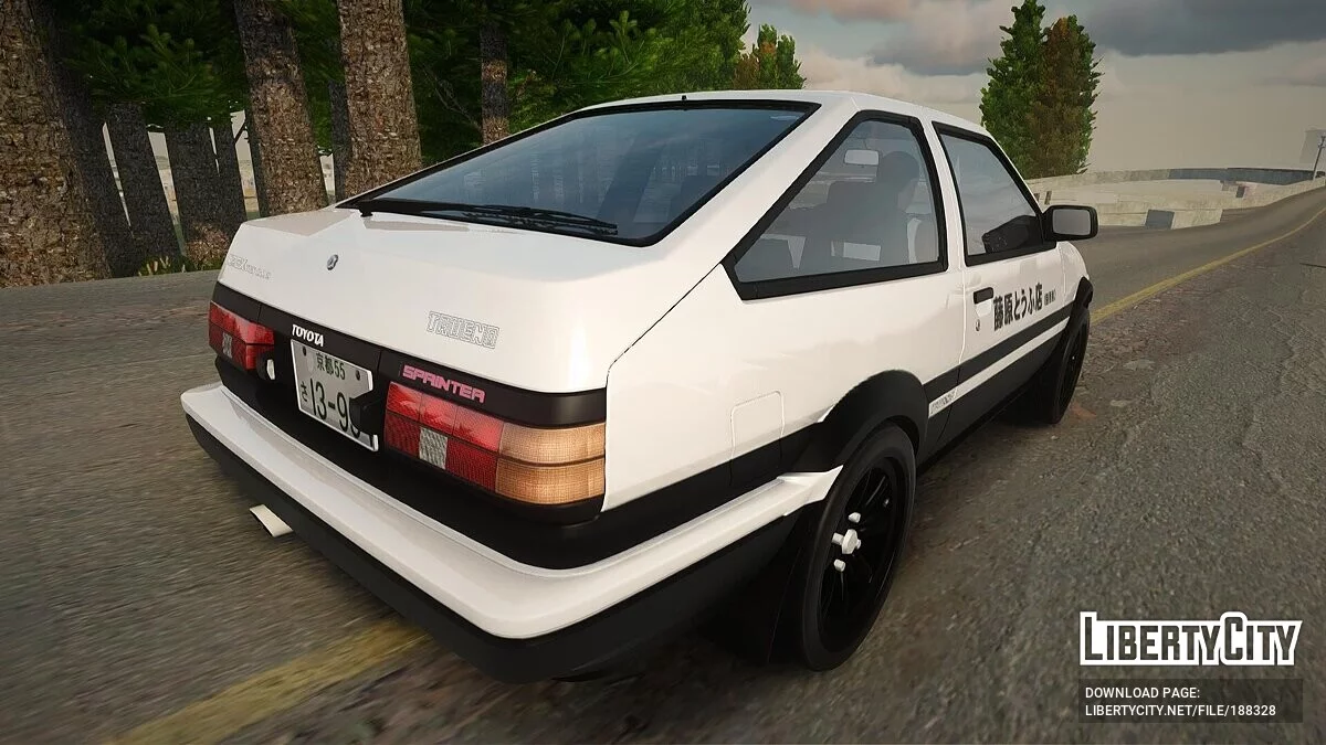 Toyota Corolla AE86 Engine Sounds / GTA San Andreas
