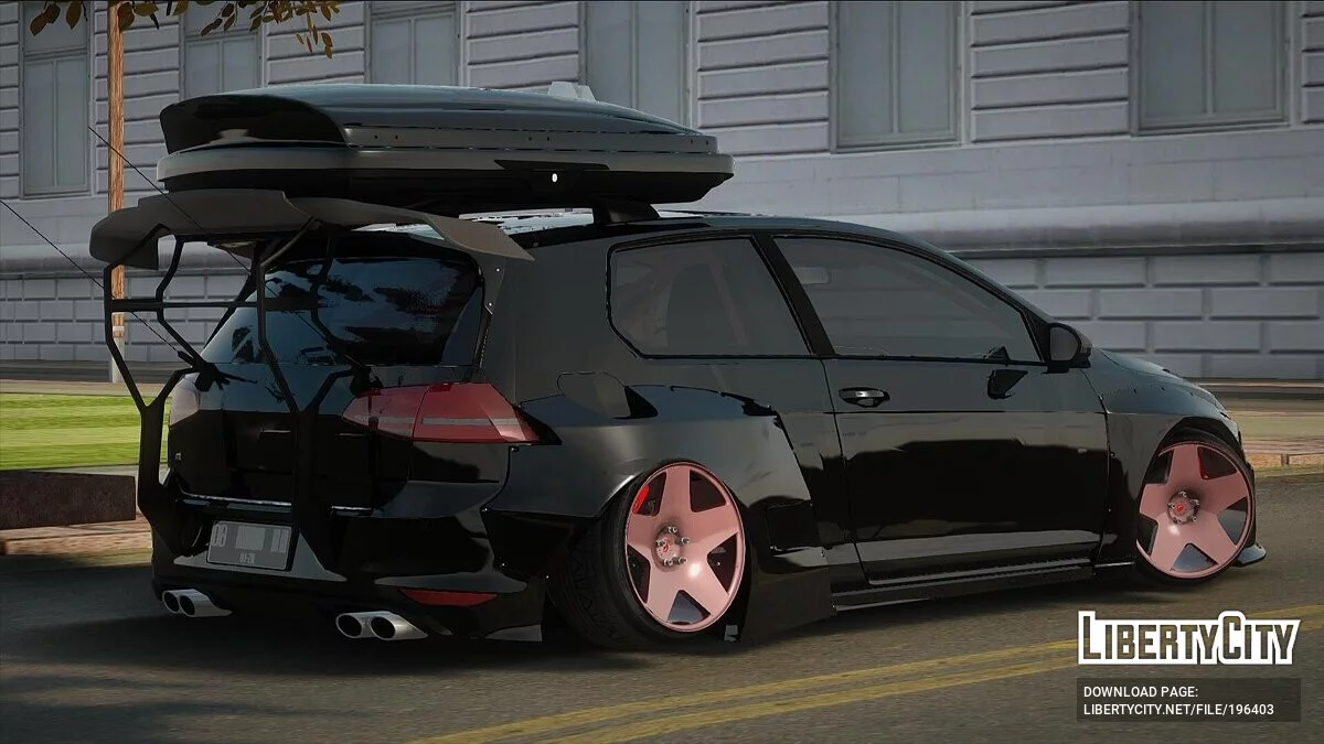 Nouveau son de moteur Volkswagen Golf R 2014 / GTA San Andreas