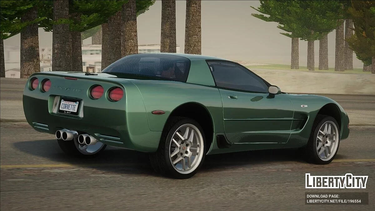 Motorengeräusch Chevrolet Corvette C5 Z06 2002 / GTA San Andreas