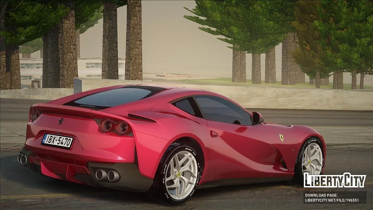 Som do motor Ferrari 812 Superfast / GTA San Andreas