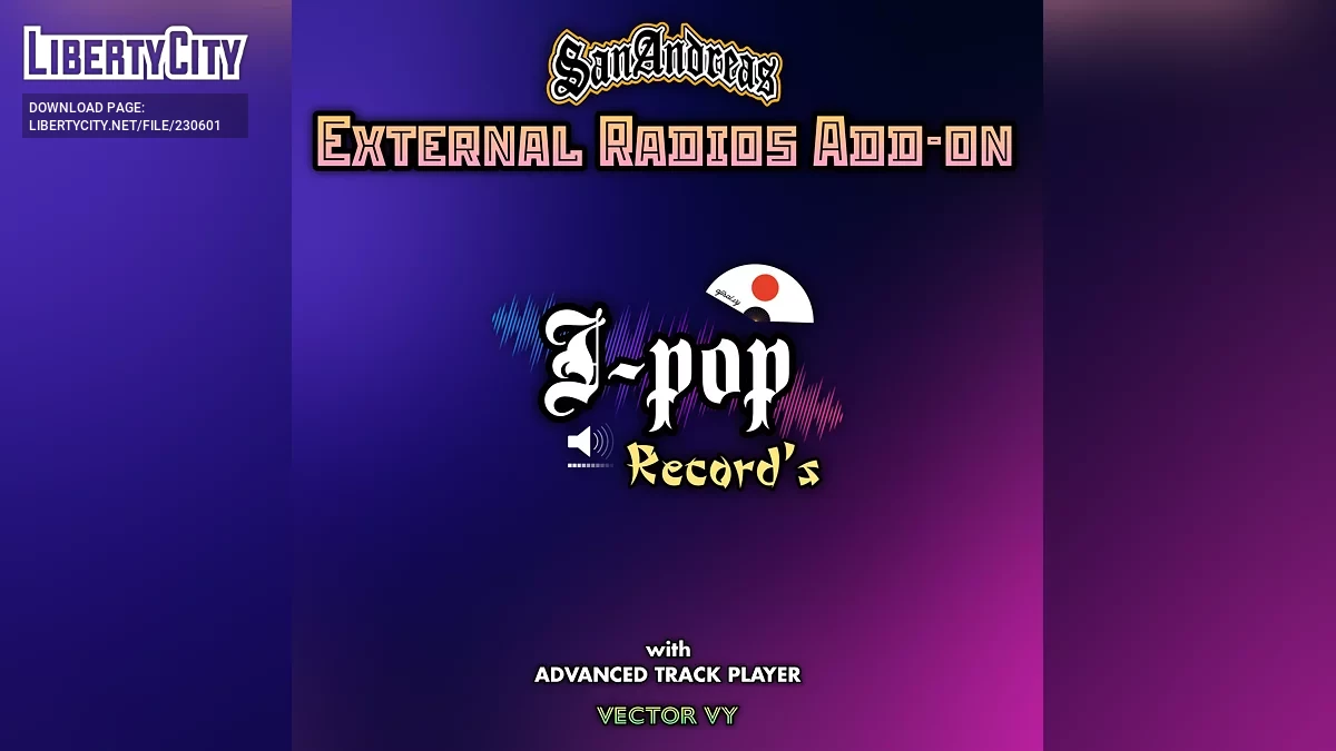 Нова радіостанція J-Pop Records / GTA San Andreas
