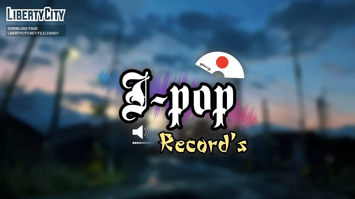 Нова радіостанція J-Pop Records / GTA San Andreas