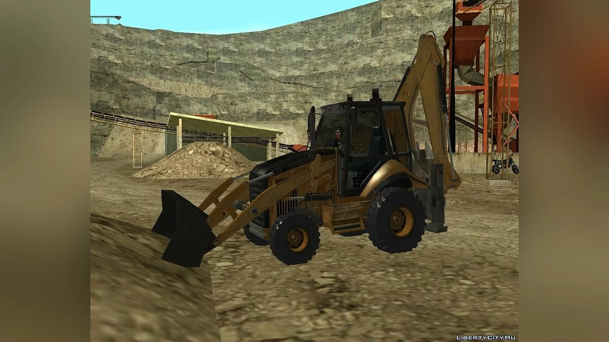 Гусеничний екскаватор / GTA San Andreas