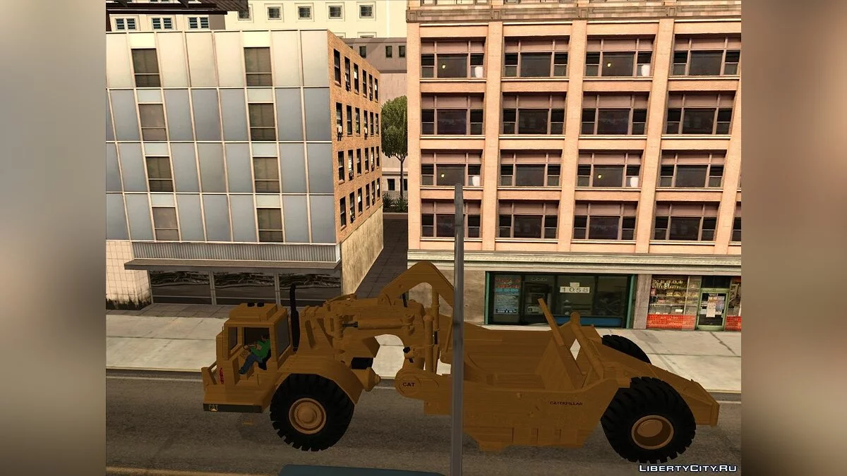 Caterpillar 631D / GTA San Andreas