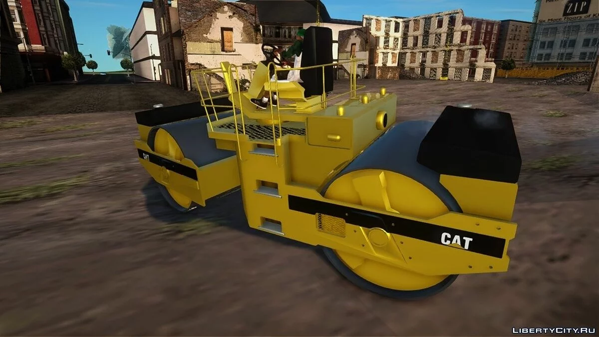 Straßenwalze CATERPILLAR / GTA San Andreas