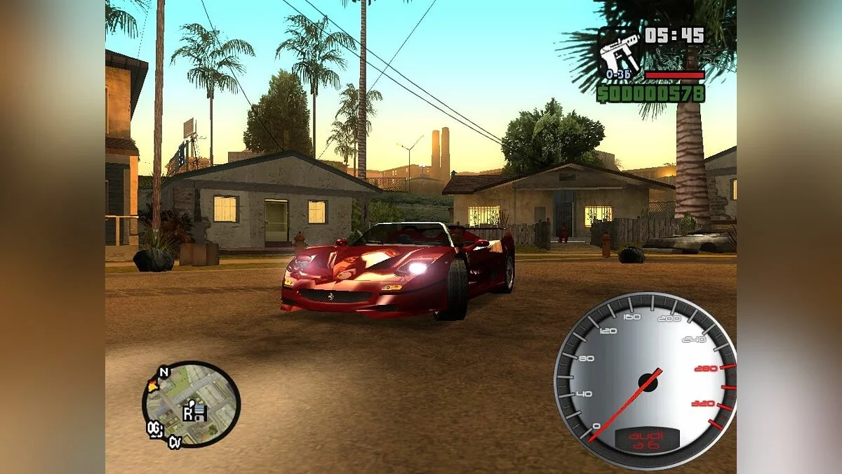 Very nice speedometer / GTA San Andreas