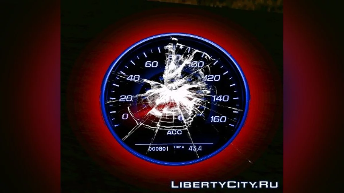 Neon Speedometer / GTA San Andreas
