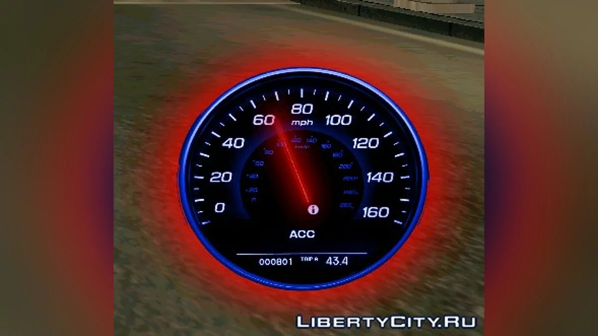 Neon Speedometer / GTA San Andreas