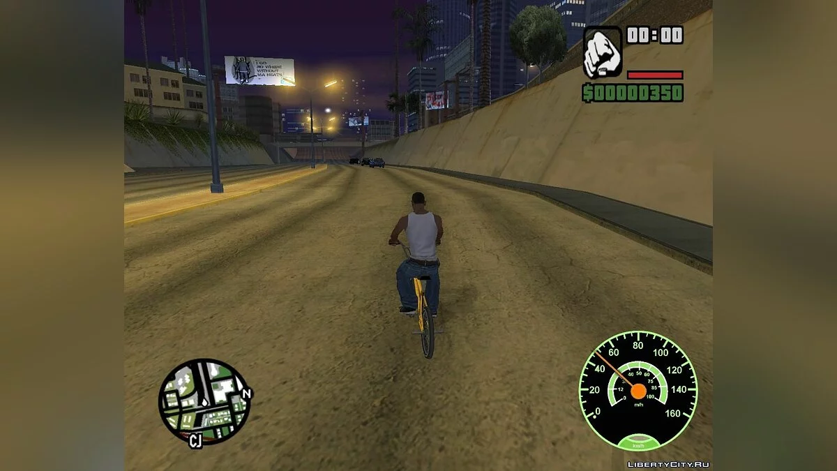 速度计 [夜间变色] / GTA San Andreas