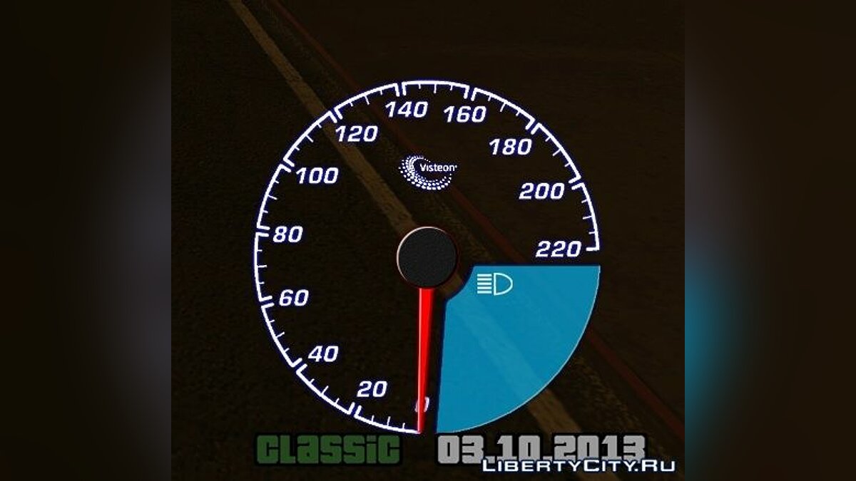 Download Visteon speedometer for GTA San Andreas