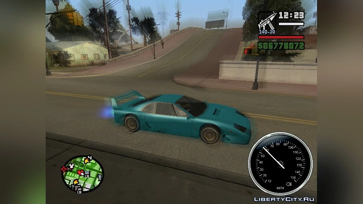 Speedometer 4.1.5v / GTA San Andreas