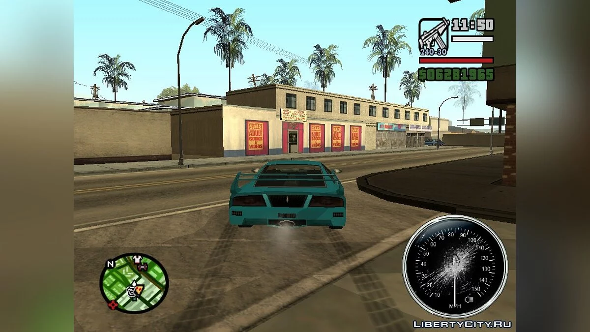 Speedometer 4.1.5v / GTA San Andreas