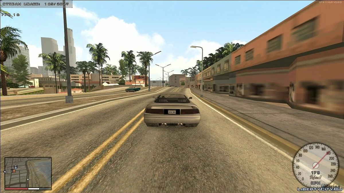 SpeedoSA v1.0.2 + Skin Pack / GTA San Andreas
