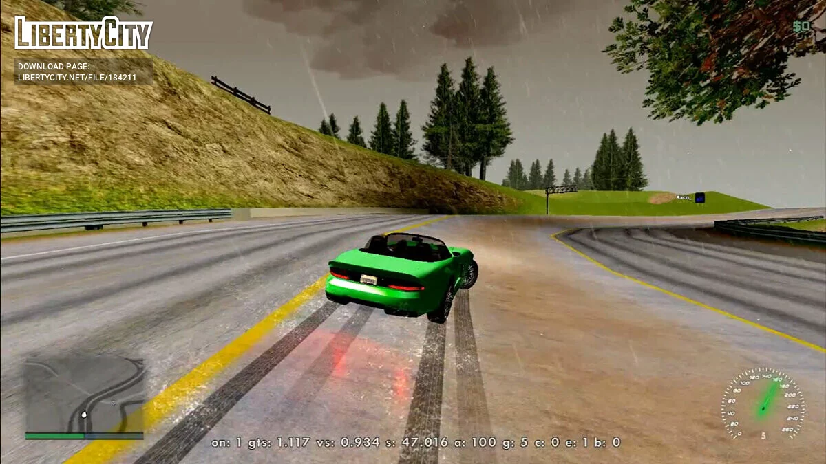 Velocímetro Nocturno SpeedoSA / GTA San Andreas