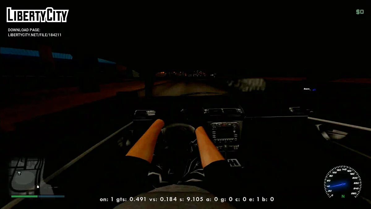 Velocímetro Nocturno SpeedoSA / GTA San Andreas