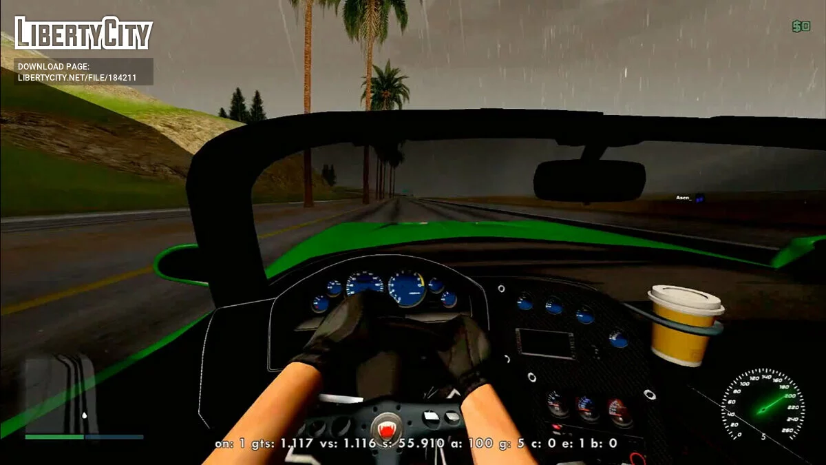 Velocímetro Nocturno SpeedoSA / GTA San Andreas