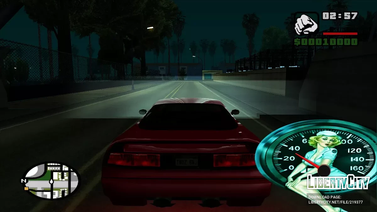 Sexy Speedometer Chica Rubia / GTA San Andreas
