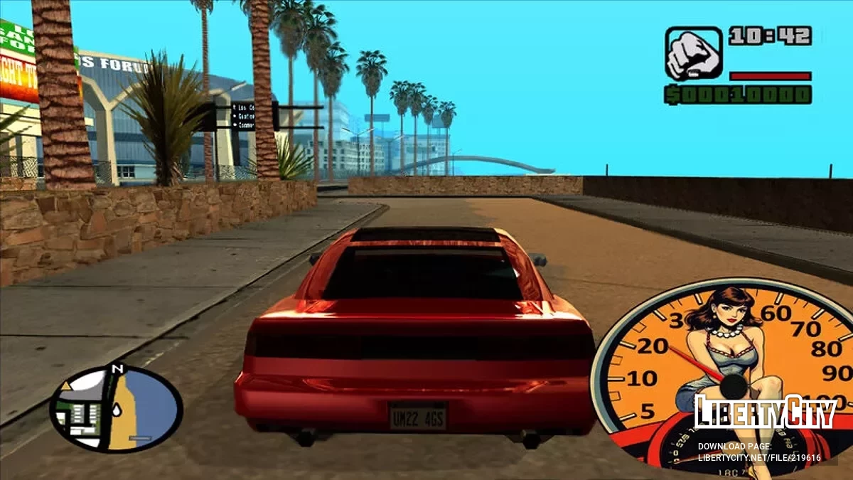 Sexy Speedometers / GTA San Andreas