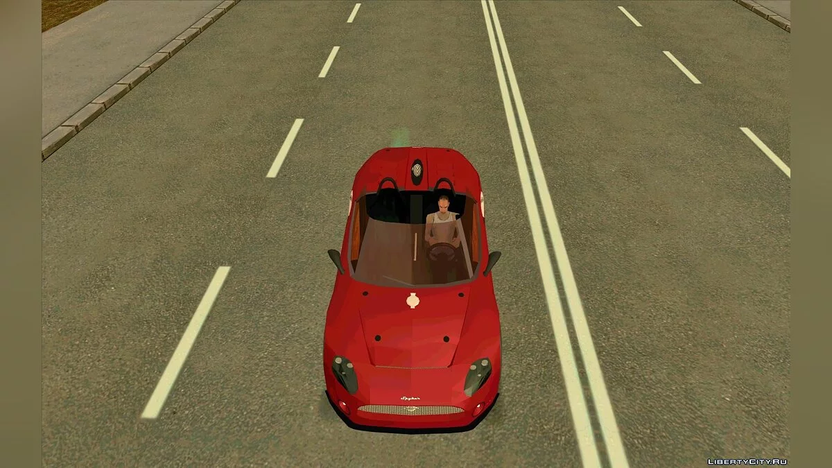 Spyker C8 Spyder / GTA San Andreas