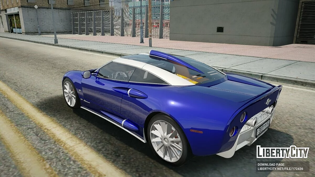 2009 Spyker C8 Aileron / GTA San Andreas