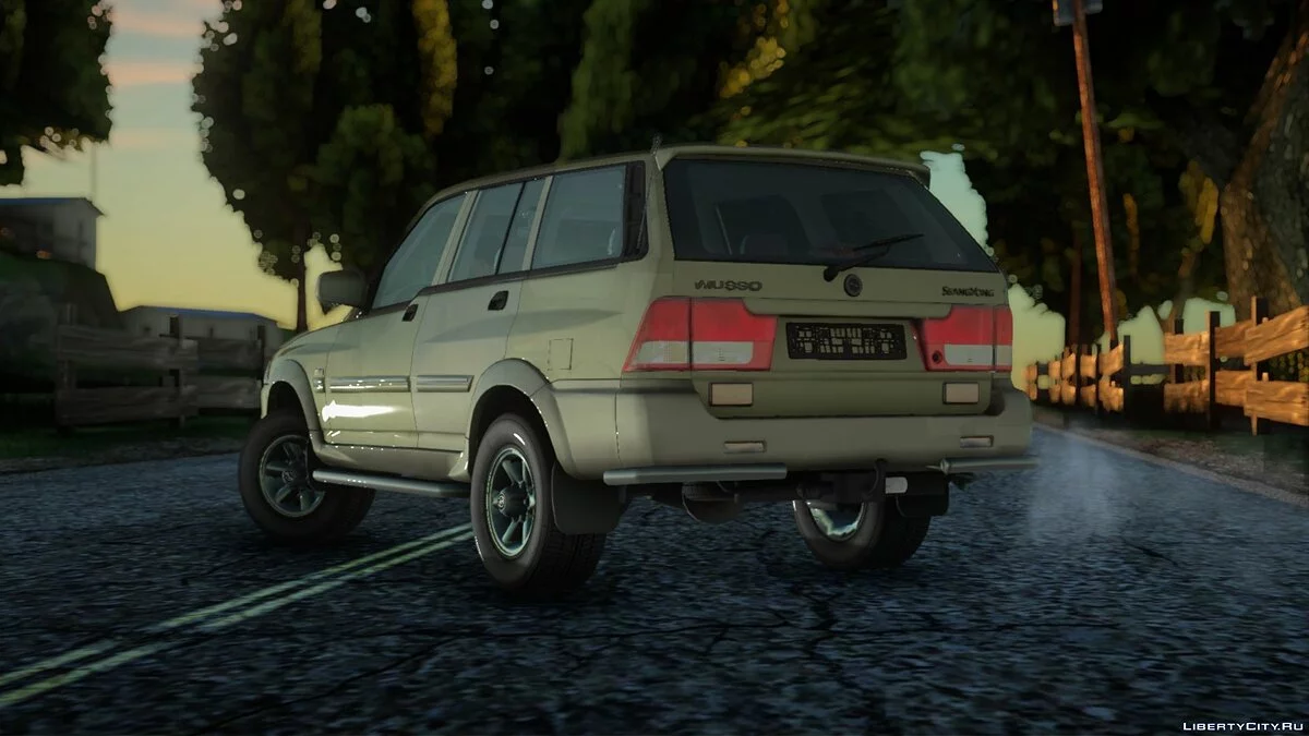 SsangYong Musso 2.3 / GTA San Andreas