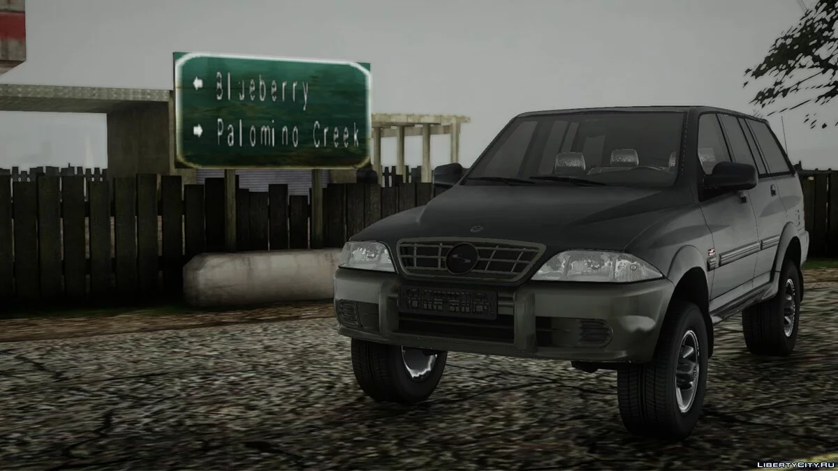 SsangYong Musso 2.9 / GTA San Andreas