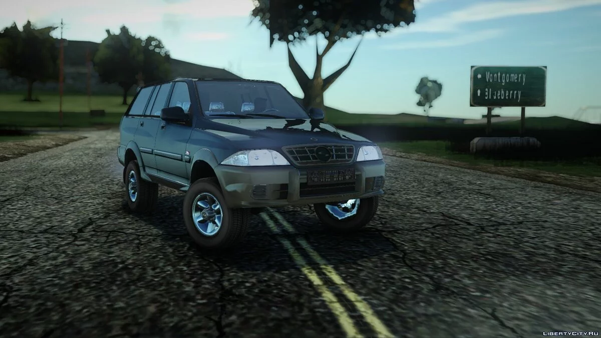 SsangYong Musso 2.9 / GTA San Andreas
