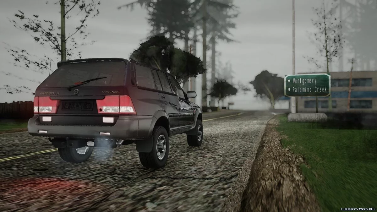 SsangYong Musso 2.9 / GTA San Andreas