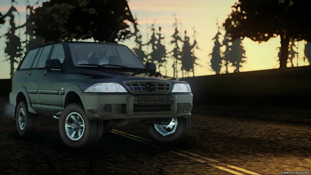 SsangYong Musso 2.9 / GTA San Andreas
