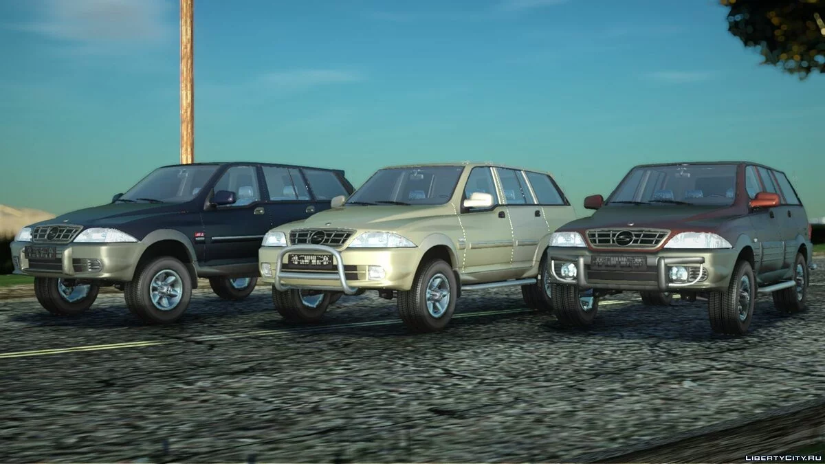 SsangYong Musso 2.9 / GTA San Andreas