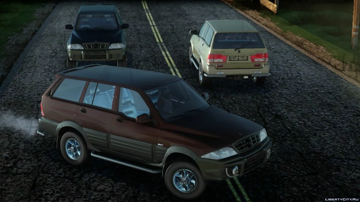 SsangYong Musso 3.2 / GTA San Andreas