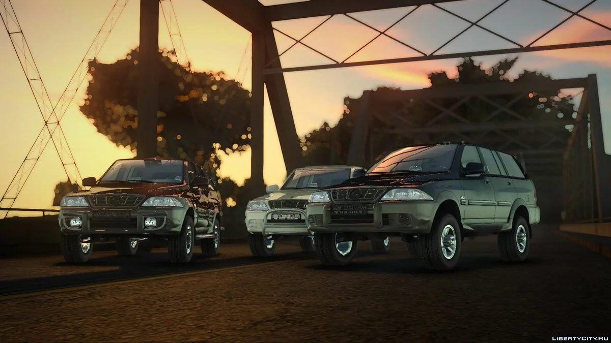 SsangYong Musso 3.2 / GTA San Andreas