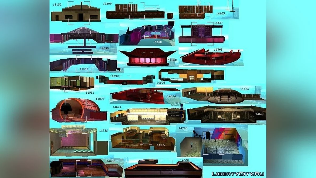 ID всіх об'єктів у GTA: San Andreas / GTA San Andreas