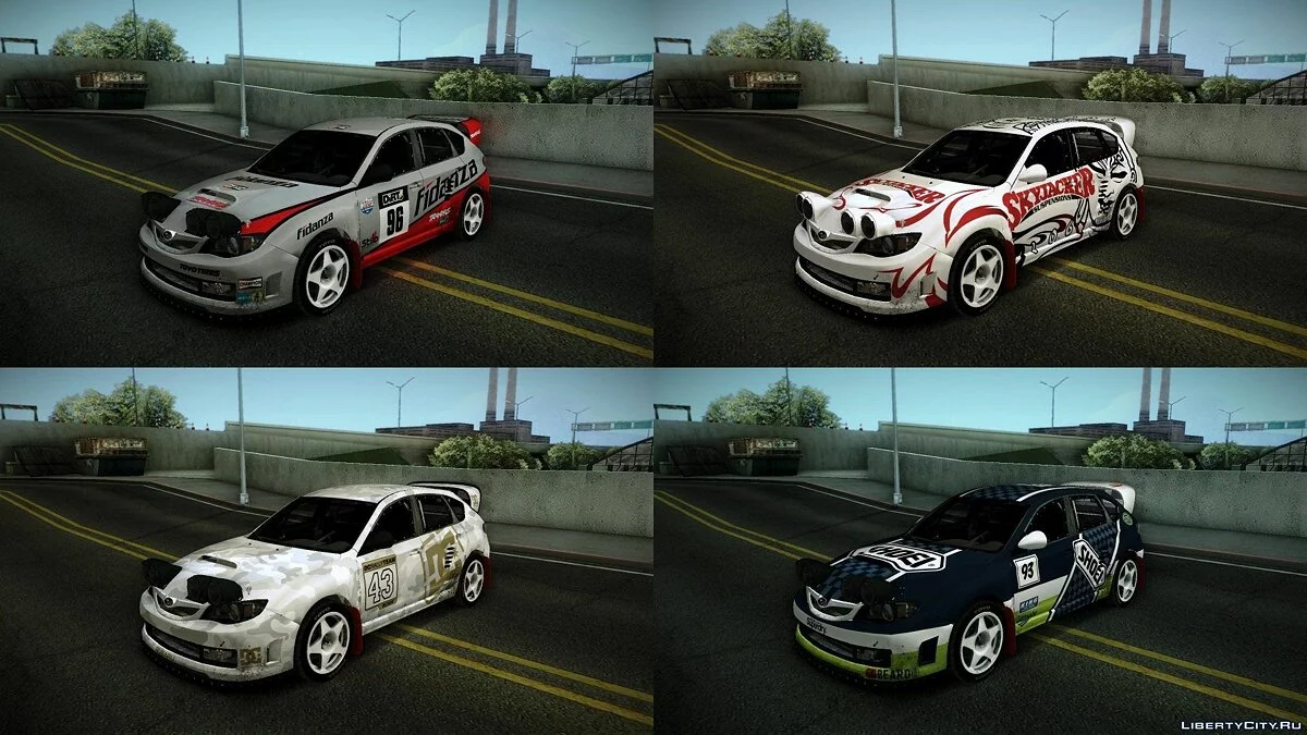Subaru Impreza WRX STi N14 Rallycross / GTA San Andreas