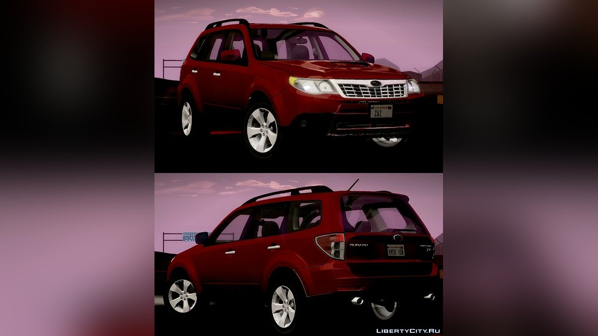 Subaru Forester XT 2008 v2.0 для GTA San Andreas