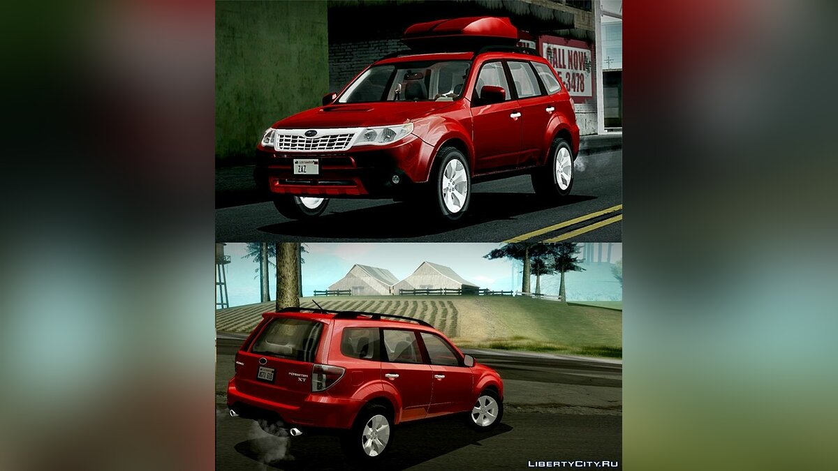 Subaru Forester XT 2008 v2.0 для GTA San Andreas