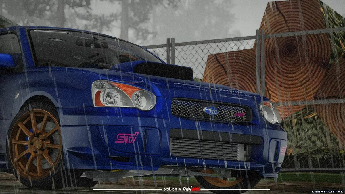 Subary Impreza WRX STI 2004 Сток / GTA San Andreas