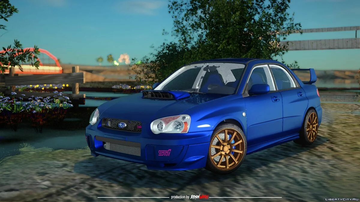 Subary Impreza WRX STI 2004 Сток / GTA San Andreas