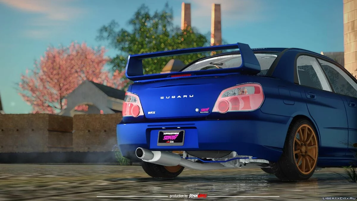 Subary Impreza WRX STI 2004 Сток / GTA San Andreas