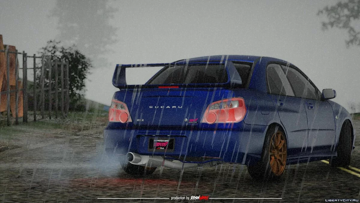 Subary Impreza WRX STI 2004 Сток / GTA San Andreas