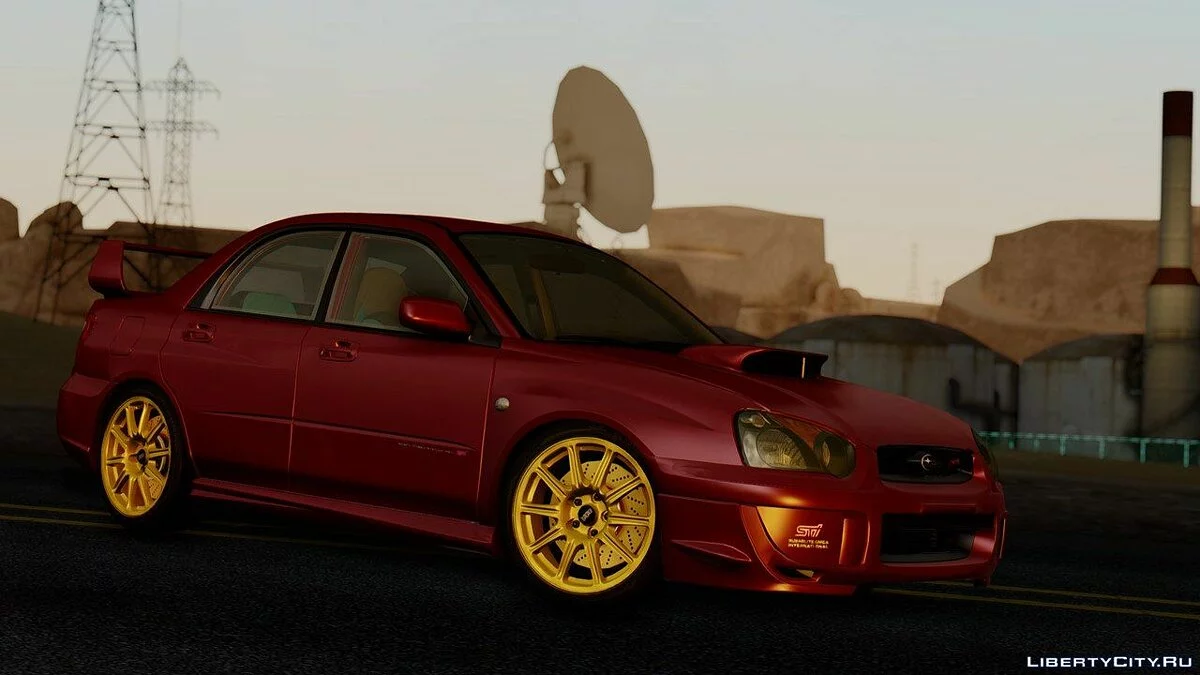 سوبارو إمبريزا WRX STI 2004 / جي تي إيه سان أندرياس