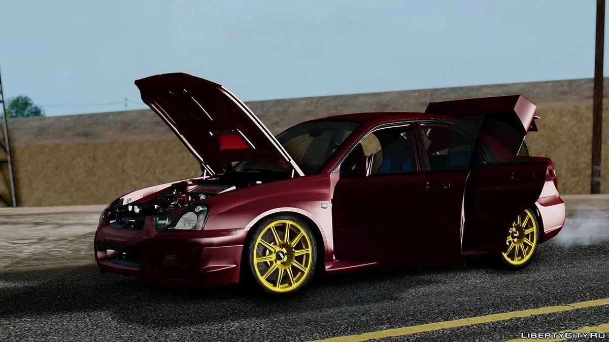 سوبارو إمبريزا WRX STI 2004 / جي تي إيه سان أندرياس