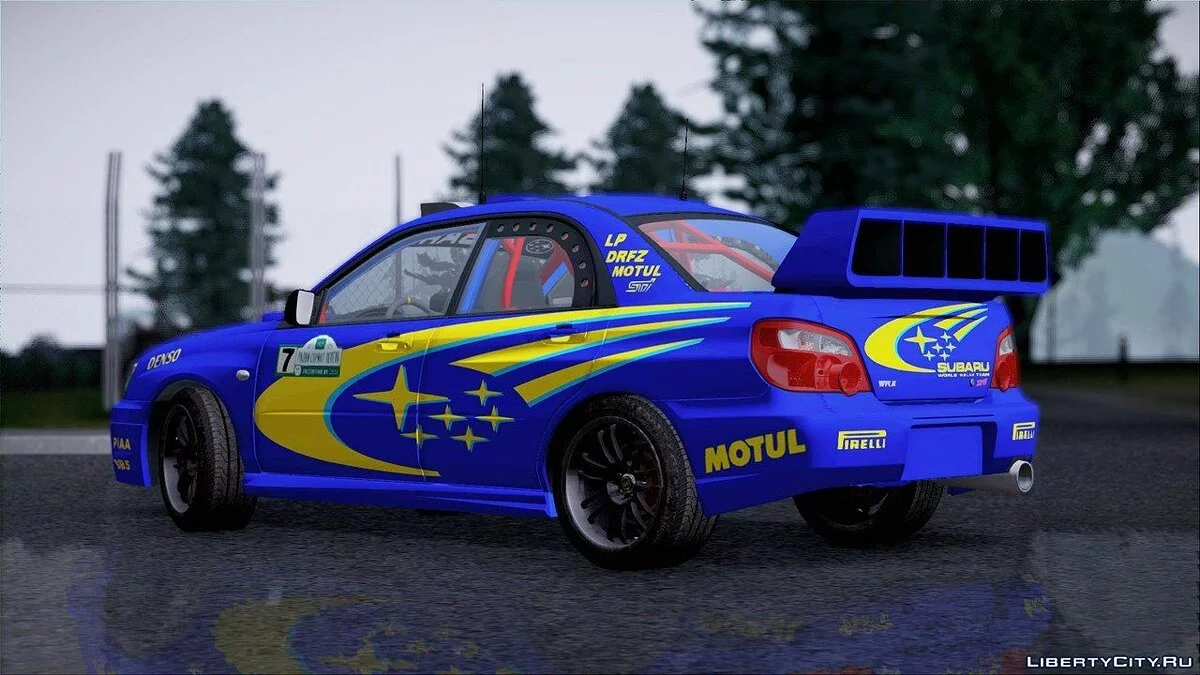 Subaru Impreza WRX STI WRC Rally 2005 / GTA San Andreas