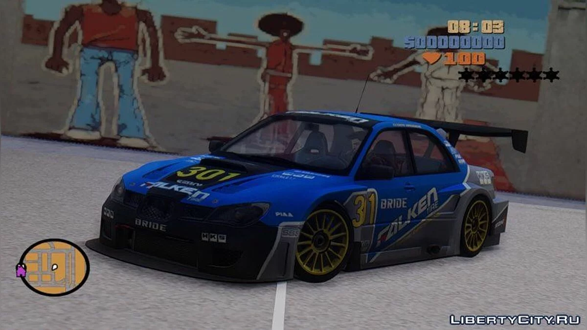 Subaru Impreza WRX STI Time Attack 2006 / GTA San Andreas