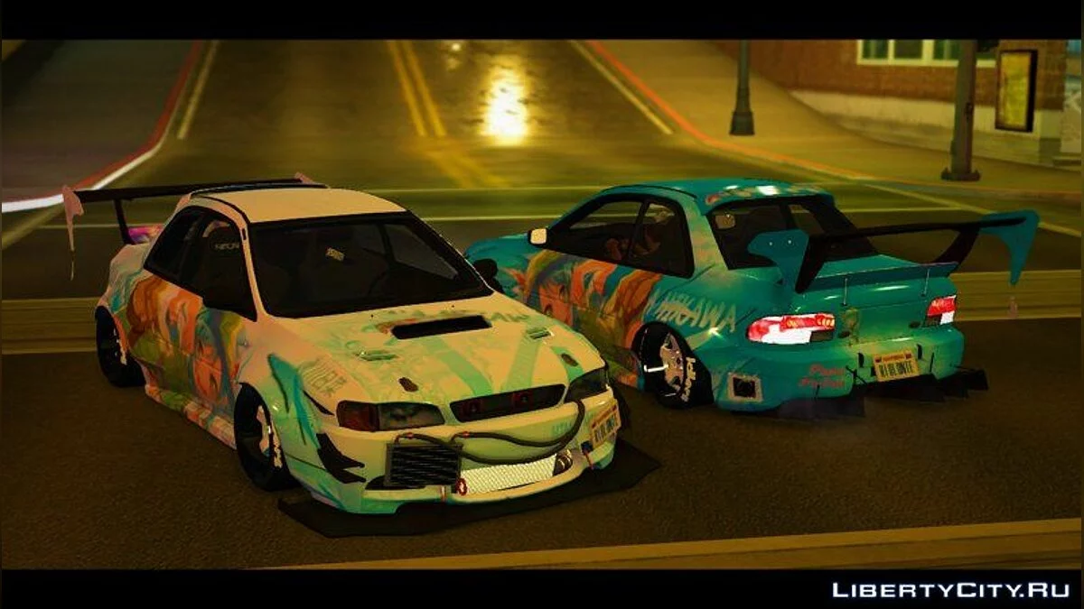 1998 Subaru Impreza 22B STi Rocket Bunny [RHA] / GTA San Andreas